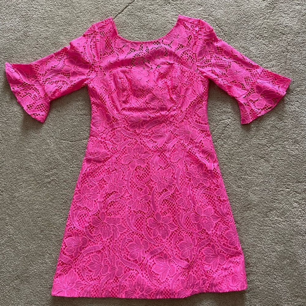 Lilly Pulitzer Allyson Pink Tropics Dress